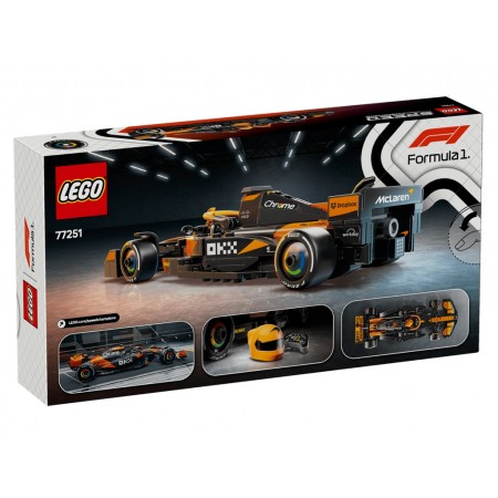 Конструктор LEGO Speed Champions Автомобіль для гонки McLaren F1 Team MCL38, 269 деталей 77251 Конструктор LEGO Speed Champions Автомобіль для гонки McLaren F1 Team MCL38, 269 деталей 77251