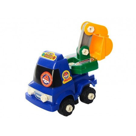 Конструктор на шурупах Стройтехника 14 см 826 B, с инструментами, BabyToys Конструктор на шурупах Стройтехника 14 см 826 B, с инструментами, BabyToys
