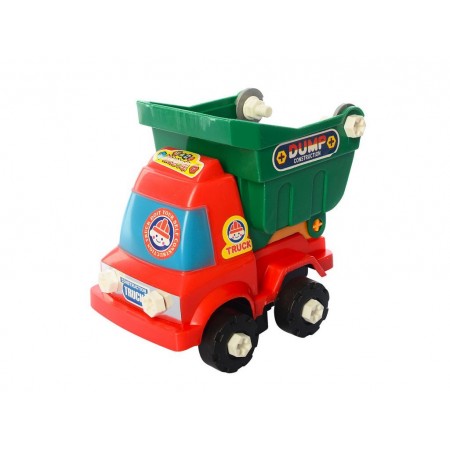Конструктор на шурупах Стройтехника 14 см 826 B, с инструментами, BabyToys Конструктор на шурупах Стройтехника 14 см 826 B, с инструментами, BabyToys
