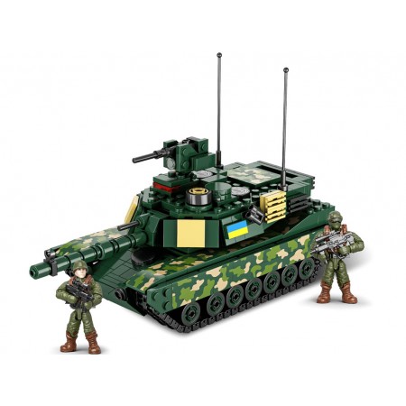 Конструктор військовий танк M1A2 Abrams Limo Toy KB 1136 681 деталь Конструктор військовий танк M1A2 Abrams Limo Toy KB 1136 681 деталь