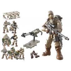 Конструктор Special Forces, военный боец с оружием, минифигурка, микс видов (цена за 1шт) LT513621