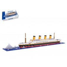 Конструктор Titanic Premium, 56 см, модель лайнера, 2350 деталей LT520357