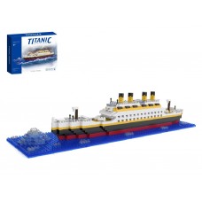 Конструктор Titanic Круизный лайнер, 580 деталей, с подставкой LT520358