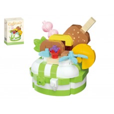 Мини-конструктор Cake Shop Лаймовый торт, 170 деталей, объёмная модель LT520382