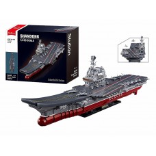 Конструктор блочный военный корабль с самолетами, 1413 деталей M38-B1189