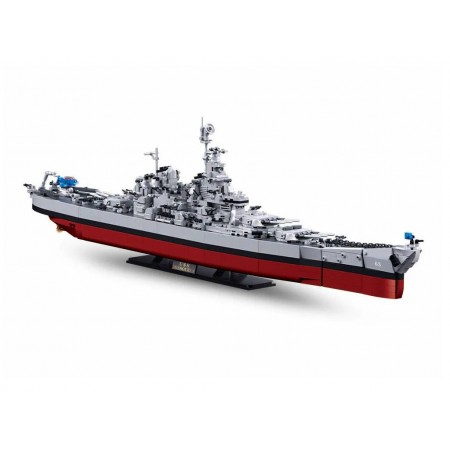 Конструктор блочный Военный корабль в масштабе 1:350, 1739 элементов M38-B1291 Конструктор блочный Военный корабль в масштабе 1:350, 1739 элементов M38-B1291