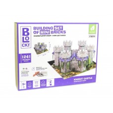 Конструктор из мини-кирпичиков Дом BLOCKY Рыцарский Замок Strateg 31005 Конструктор из мини-кирпичиков Дом BLOCKY Рыцарский Замок Strateg 31005