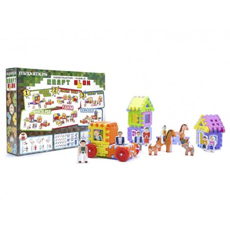 Конструктор Craft Blok 101 деталь Maximus ферма 9175 Конструктор Craft Blok 101 деталь Maximus ферма 9175