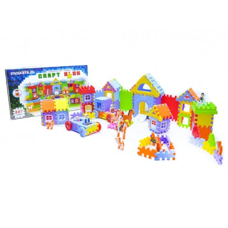Конструктор Craft Blok 227 деталей Maximus ферма 9178 Конструктор Craft Blok 227 деталей Maximus ферма 9178