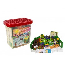 Конструктор Ипподром TM Doloni Toys 013888-05 119 детали В пластиковой коробке (18х27 см)