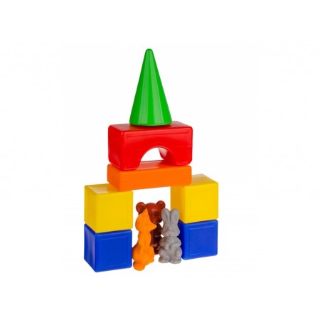 Конструктор город Теремок №1 Colorplast CP-1-064 20 деталей