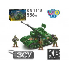 Конструктор военный танк Limo Toy KB 1118 556 деталей