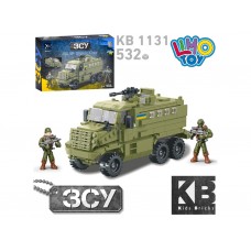 Конструктор Военная машина 532 детали KB 1131 Конструктор Военная машина 532 детали KB 1131