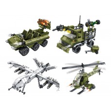 Конструктор Военный транспорт KB 176 от 215 деталей Конструктор Военный транспорт KB 176 от 215 деталей