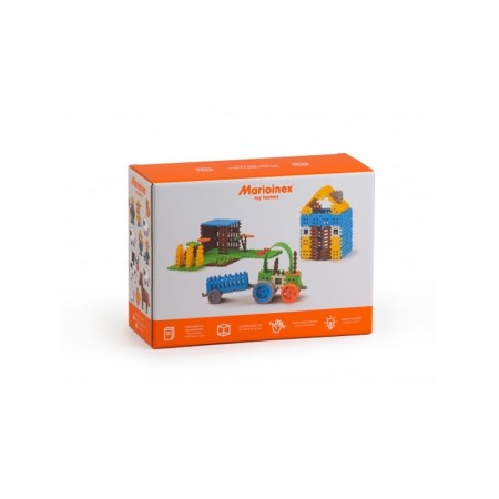 Конструктор MINI WAFFLE FARMER Marioinex ферма 902561 184 детали
