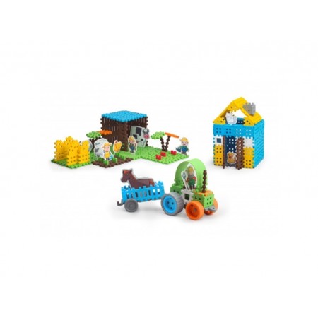 Конструктор MINI WAFFLE FARMER Marioinex ферма 902561 184 детали