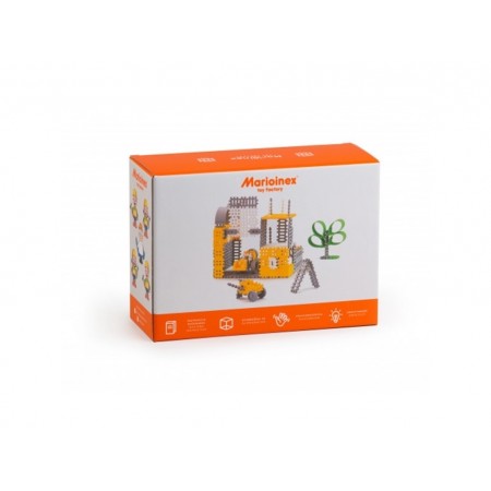 Конструктор MINI WAFFLE BUILDER Marioinex строитехника 902592 144 детали