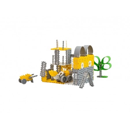 Конструктор MINI WAFFLE BUILDER Marioinex строитехника 902592 144 детали