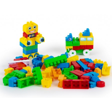 Конструктор Mini Blocks №8 BAMSIC 116/8 85 деталей Конструктор Mini Blocks №8 BAMSIC 116/8 85 деталей