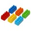 Конструктор Mini Blocks 6 цветов 6х3 см Tigres Tigres 39946