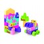 Big Blocks конструктор розовый 26 деталей Wader 41590