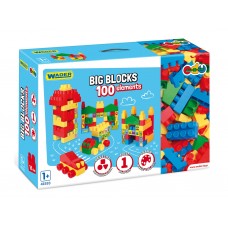 Big Blocks конструктор 100 деталей Wader 41593