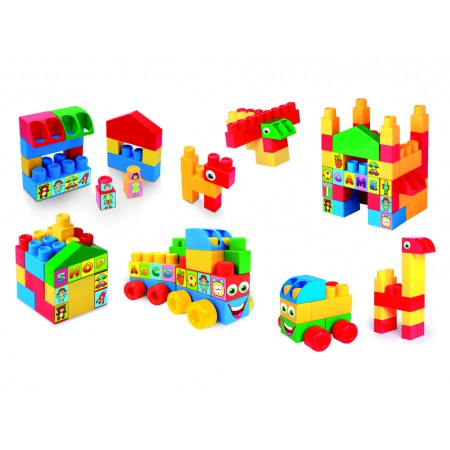 Big Blocks конструктор 100 деталей Wader 41593
