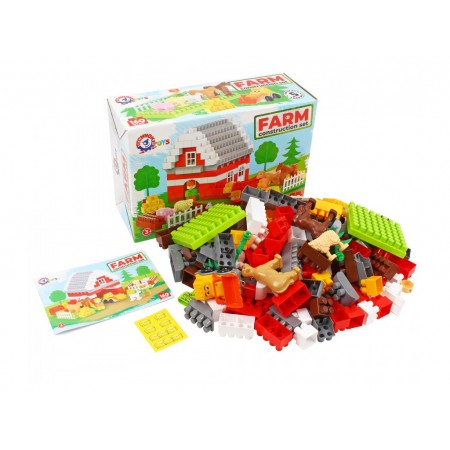 Конструктор FARM Construction Set, 160 деталей, Технок 0327