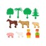 Конструктор FARM Construction Set, 160 деталей, Технок 0327