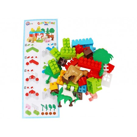Конструктор Construction Set у пакеті, 45 деталей, Технок 0341 Конструктор Construction Set у пакеті, 45 деталей, Технок 0341