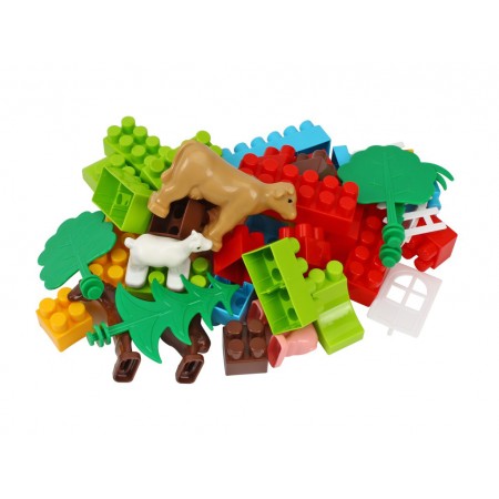 Конструктор Construction Set у пакеті, 45 деталей, Технок 0341 Конструктор Construction Set у пакеті, 45 деталей, Технок 0341