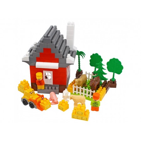 Конструктор FARM Construction Set у пакеті, 130 деталей, Технок 1096 Конструктор FARM Construction Set у пакеті, 130 деталей, Технок 1096