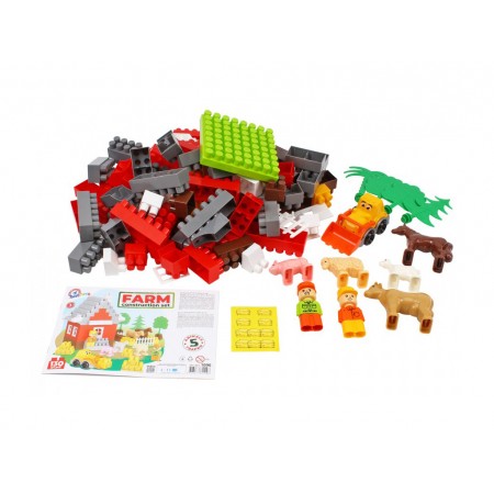 Конструктор FARM Construction Set у пакеті, 130 деталей, Технок 1096 Конструктор FARM Construction Set у пакеті, 130 деталей, Технок 1096