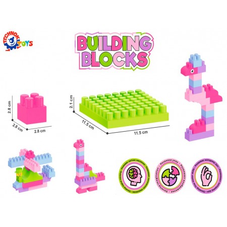 Конструктор Building Blocks в пакеті, 90 деталей, Технок 6559
