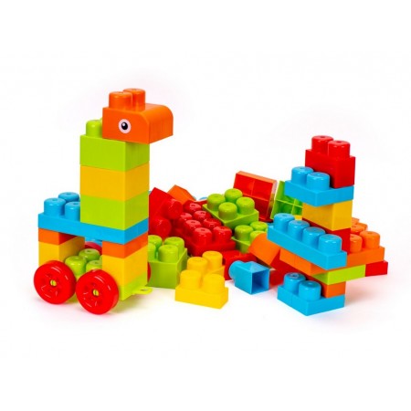 Конструктор Construction set 50 деталей в пакете, Технок 6818 Конструктор Construction set 50 деталей в пакете, Технок 6818