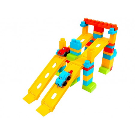 Конструктор трек горки Construction Set, 90 деталей, Технок 6825