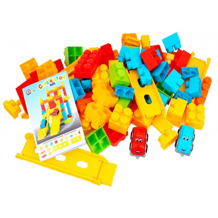 Конструктор трек горки Construction Set, 90 деталей, Технок 6825