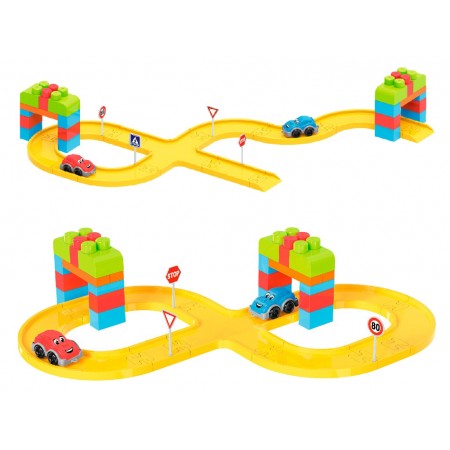 Конструктор трек Construction Set, 100 деталей, Технок 8324 Конструктор трек Construction Set, 100 деталей, Технок 8324