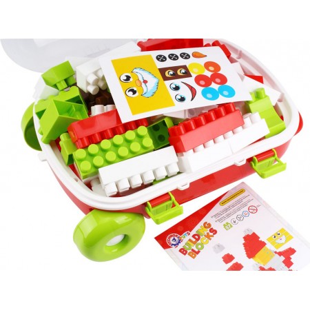 Конструктор Building Blocks 87 деталей у валізі, Технок 8805