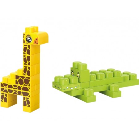 Конструктор Construction Set Сафари животные, 97 деталей, Технок 9383