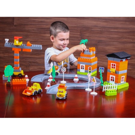 Конструктор Building Construction Set город, 170 деталей, Технок 9994 Конструктор Building Construction Set город, 170 деталей, Технок 9994