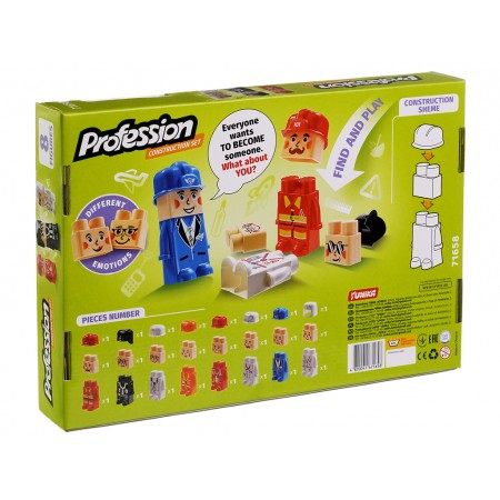 Конструктор PROFESSION 8 фігур Юніка 24 деталі 71658