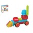 Конструктор PicassoTiles Hedgehog Building Blocks Set, 41 деталь