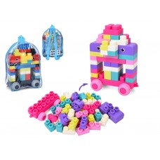 Конструктор м'який, платформа з колесами, 2 кольори, в рюкзаку XM3021-22-A45 Конструктор м'який, платформа з колесами, 2 кольори, в рюкзаку XM3021-22-A45