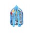 Конструктор м'який, платформа з колесами, 2 кольори, в рюкзаку XM3021-22-A45