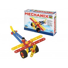 Конструктор полипропиленовый MECHANIX Самолет №2 81 деталь 7 моделей ZEPHYR 02005