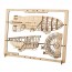 Деревянный механический 3D конструктор Ugears Цепелин