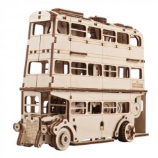 Деревянный механический 3D конструктор Ugears Рыцарский автобус 