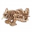 Дерев'яний механічний 3D конструктор Ugears Літак Скажений Шершень