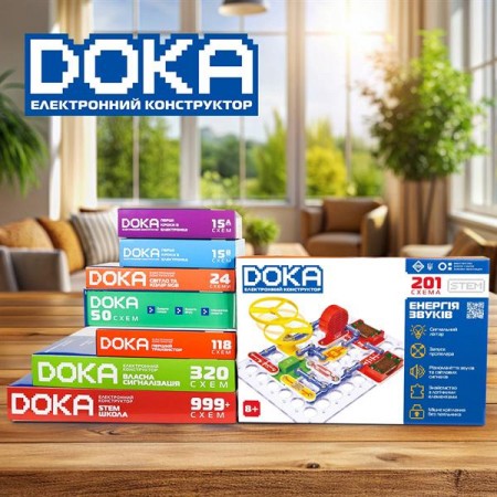 Электронный конструктор Doka 201 Схема D70706 Электронный конструктор Doka 201 Схема D70706